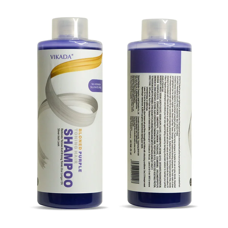 Hair Color Care Purple Toning Shampoo For Remove Brassiness, Purple Shampoo For Extra Blonde Hair OEM
Hair Color Care Purple Toning Shampoo For Remove Brassiness, Purple Shampoo For Extra Blonde Hair OEM