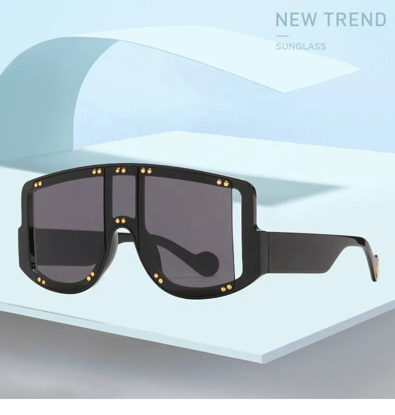 Hot Sale Women's Trendy Big Frame Sunglasses Personality Colorful Sunglasses Retro Glasses For Ladies
Hot Sale Women's Trendy Big Frame Sunglasses Personality Colorful Sunglasses Retro Glasses For Ladies