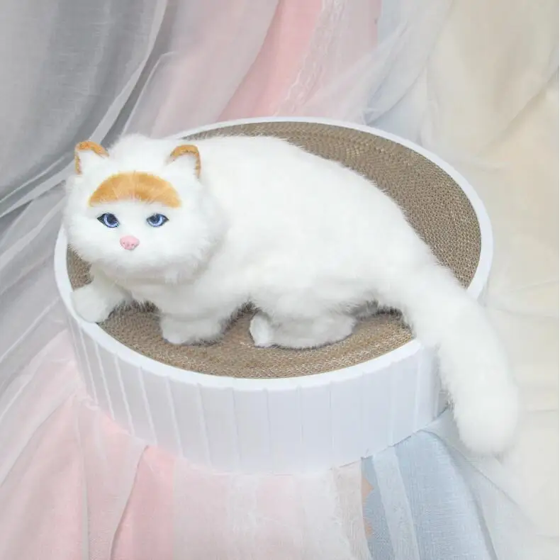 Wholesale high-density scratch-resistant and abrasion-resistant round cat scratcher pet supplies, White, blue, pink, orange, dark green
Wholesale high-density scratch-resistant and abrasion-resistant round cat scratcher pet supplies, White, blue, pink, orange, dark green