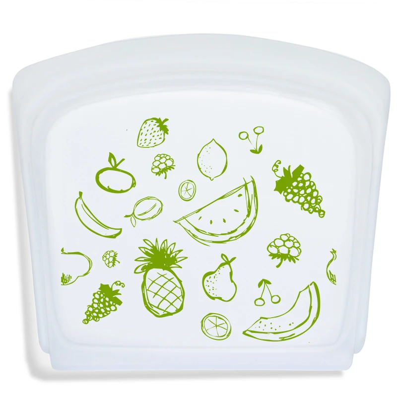 100% Platinum Food-grade Silicone Sandwich Storage Bag Silicone Reusable Bag for Microwave, Light green, light blue, light gold, transparent or custom
100% Platinum Food-grade Silicone Sandwich Storage Bag Silicone Reusable Bag for Microwave, Light green, light blue, light gold, transparent or custom