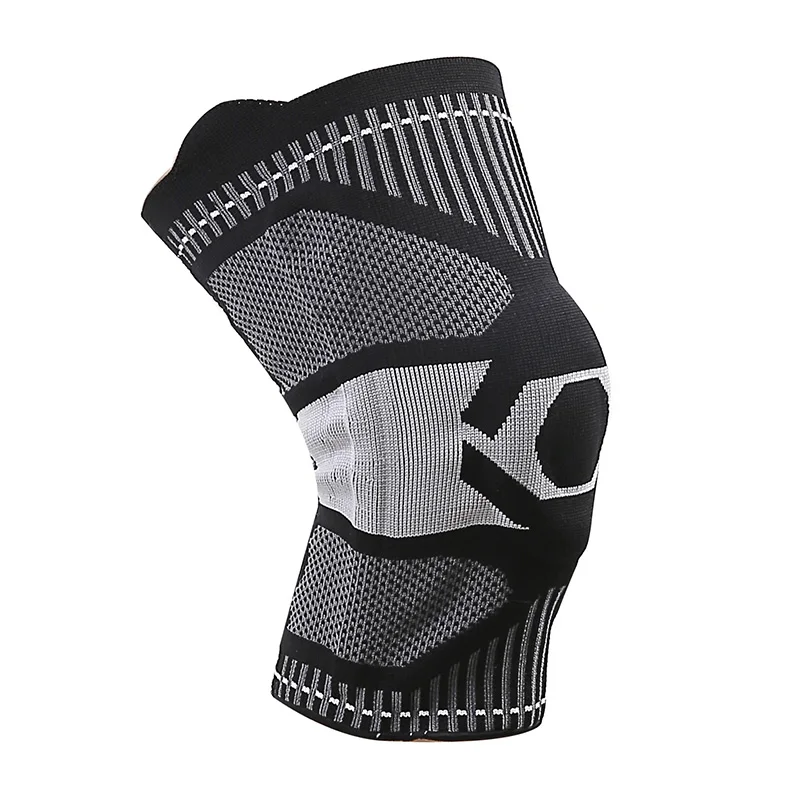 New Arrival Knitting Elastic Breathable Compression Sleeve Knee Support Silicone Spring Patella Pad Knee Brace, Black,blue,pink,customized
New Arrival Knitting Elastic Breathable Compression Sleeve Knee Support Silicone Spring Patella Pad Knee Brace, Black,blue,pink,customized