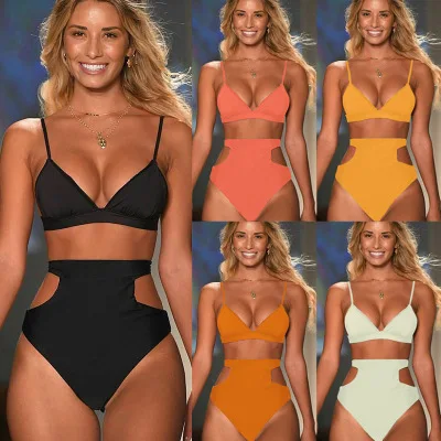 Hot Sale Plus Size Bikini Sets Ladies Nylon Women Sexy High Waist Swimwear, As picture
Hot Sale Plus Size Bikini Sets Ladies Nylon Women Sexy High Waist Swimwear, As picture