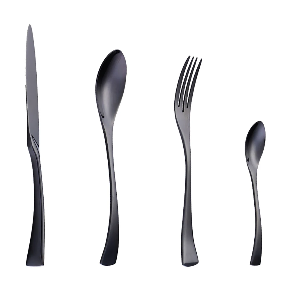 Cheap Price Popular Products 2021 Stainless Steel Mirror Titanium Plated Black Gold Western Cutlery Knife Fork Spoon Hotel Gift
Cheap Price Popular Products 2021 Stainless Steel Mirror Titanium Plated Black Gold Western Cutlery Knife Fork Spoon Hotel Gift