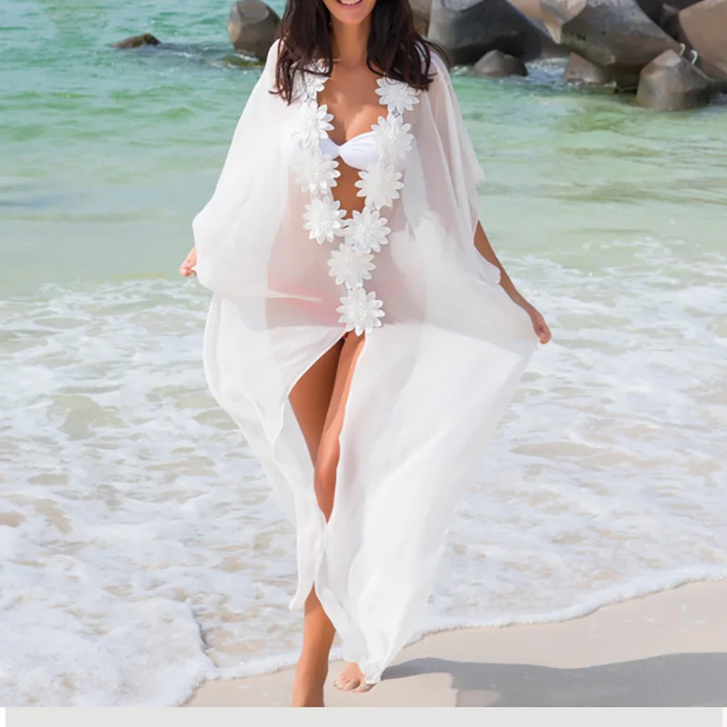 Honeymoon Dress Beach Cover up Dress Lace Beach Tunic Pareos Swimwear Women Bikini cover up Chiffon Swimsuit Cover up, Yellow, grey, green, black, purple
Honeymoon Dress Beach Cover up Dress Lace Beach Tunic Pareos Swimwear Women Bikini cover up Chiffon Swimsuit Cover up, Yellow, grey, green, black, purple