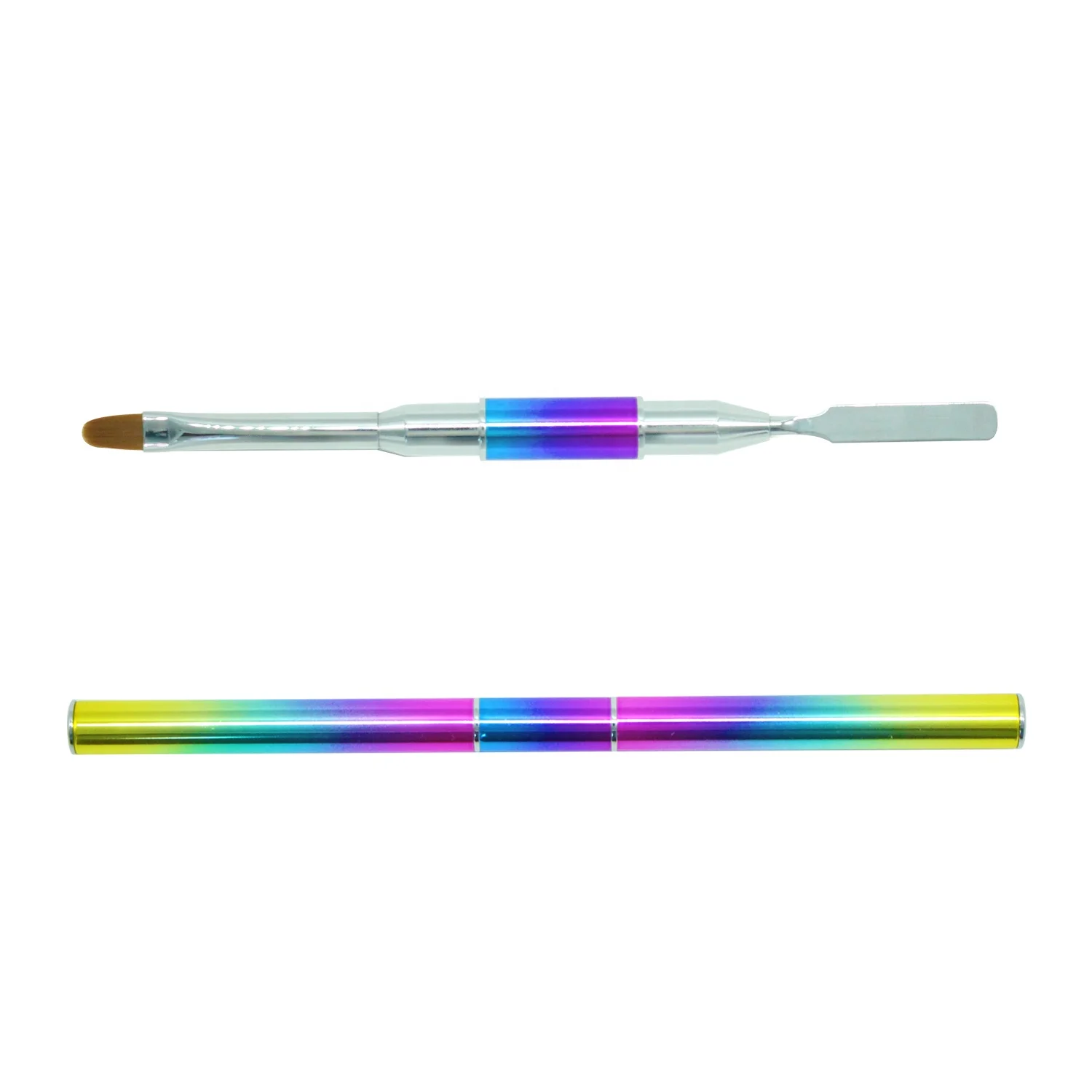 Yihuale Double head Round Tips Nail Brush With Colorful Handle UV Poly Gel Acrylic Nail Art Brush
Yihuale Double head Round Tips Nail Brush With Colorful Handle UV Poly Gel Acrylic Nail Art Brush