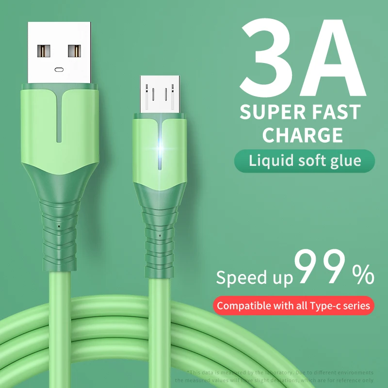 2m Micro USB Cable 3A Fast Charging USB Cable for Samsung Xiaomi HTC USB Charger Data Cable
2m Micro USB Cable 3A Fast Charging USB Cable for Samsung Xiaomi HTC USB Charger Data Cable