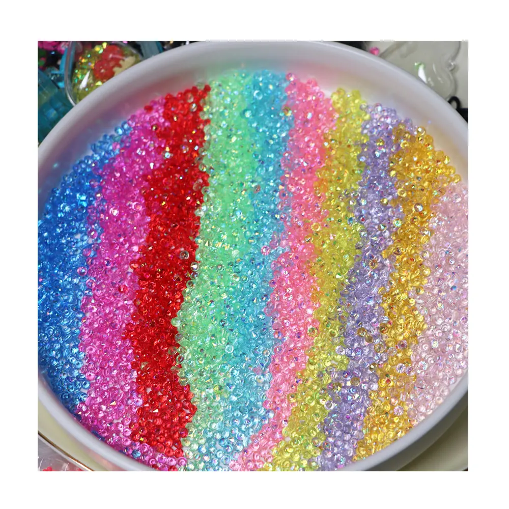 Multi Color Acrylic Rhinestone Beads Clear AB Color Diamond for Nail Art Mobile Phone Decorations
Multi Color Acrylic Rhinestone Beads Clear AB Color Diamond for Nail Art Mobile Phone Decorations