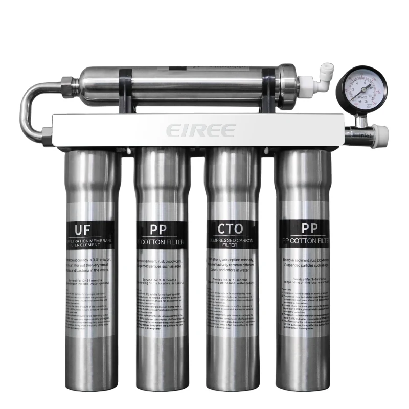 home 5 stage stainless steel remove chlorine t33 active carbon under sink uf water purifiers house drinking water filter system
home 5 stage stainless steel remove chlorine t33 active carbon under sink uf water purifiers house drinking water filter system