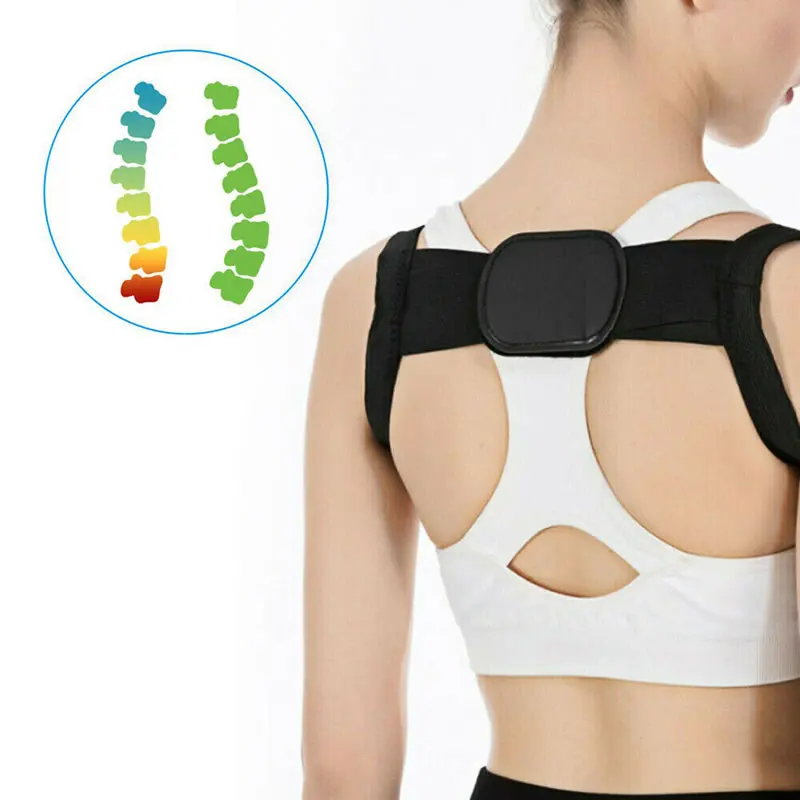 Sport Back Support Belt Correct Posture Brace Lightweight Posture Corrector belt, Black
Sport Back Support Belt Correct Posture Brace Lightweight Posture Corrector belt, Black