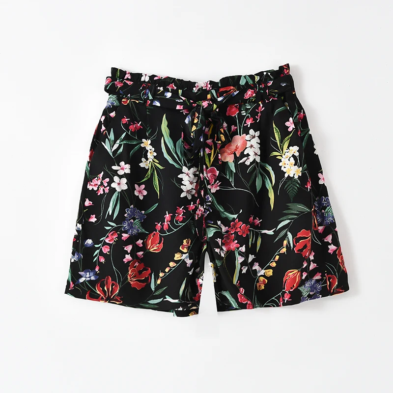 Women's Shorts New Design Ladies Summer Casual Floral Printed 100% Viscose Shorts Pantalon Corto Mujer
Women's Shorts New Design Ladies Summer Casual Floral Printed 100% Viscose Shorts Pantalon Corto Mujer