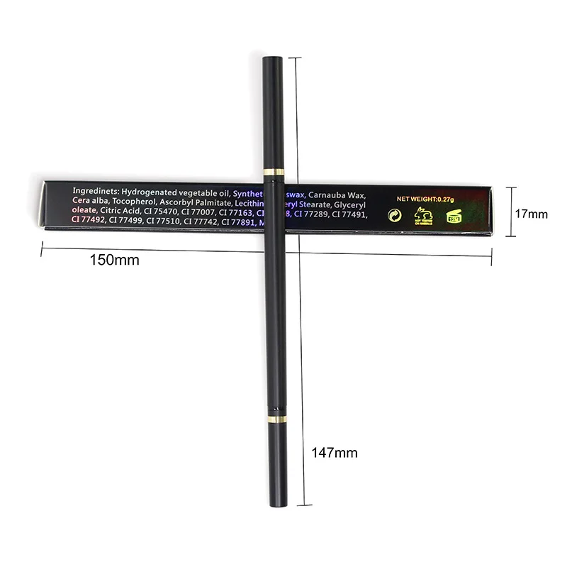 Brand New High Quality Automatic Eyebrow Pencil No Logo Waterproof Eye Brow Pencil With Brush Eye Brow Makeup
Brand New High Quality Automatic Eyebrow Pencil No Logo Waterproof Eye Brow Pencil With Brush Eye Brow Makeup