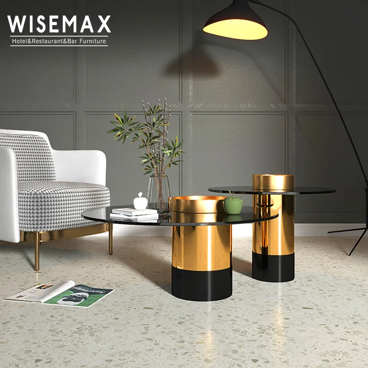 small round tempered glass top coffee table sofa side table set with gold finished frame for living room
small round tempered glass top coffee table sofa side table set with gold finished frame for living room