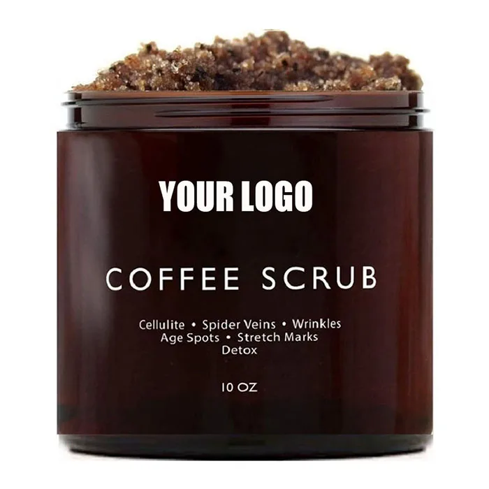 Private label organic skin whitening coffee face body exfoliation scrub for women & men
Private label organic skin whitening coffee face body exfoliation scrub for women & men