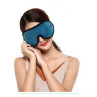 Cotton Private Label Custom 3D Black Blindfold Sleeping Eye Care Sleep Mask