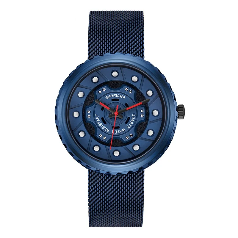 ONFIND New men's mesh band business quartz watch large dial fashion personality trend Watch
ONFIND New men's mesh band business quartz watch large dial fashion personality trend Watch