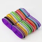 New style jacquard ribbon manufacturer 8MM jacquard webbing straps many colors