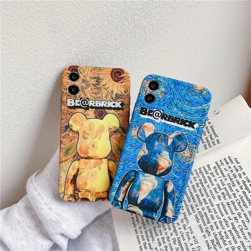 for iPhone 12 Pro max 11 8 X Xs Fashion Cool Bearbrick Gloomy Bear Animals Vogue soft Cover Case free shipping
for iPhone 12 Pro max 11 8 X Xs Fashion Cool Bearbrick Gloomy Bear Animals Vogue soft Cover Case free shipping