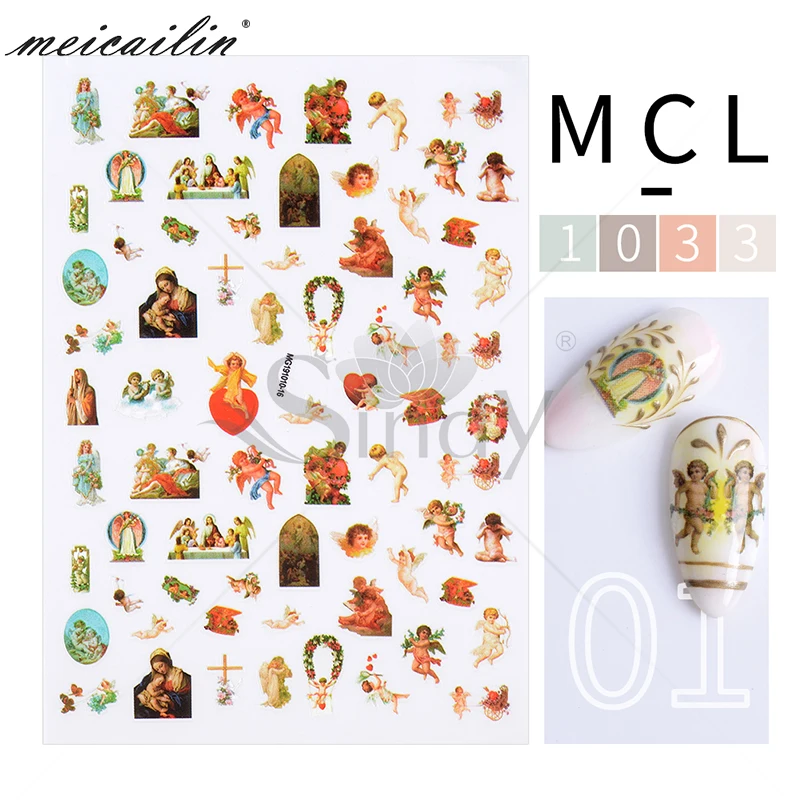 Cupid animal cartoon nail art stickers for DIY nail decoration
Cupid animal cartoon nail art stickers for DIY nail decoration