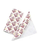 Custom Design Oil Proof Fast Food Easy Taking Wrapping Greaseproof Paper