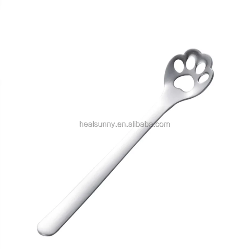 Stainless steel coffeespoon coffee with spoon Ice cream creative cartoon dessert coffee cat spoon
Stainless steel coffeespoon coffee with spoon Ice cream creative cartoon dessert coffee cat spoon