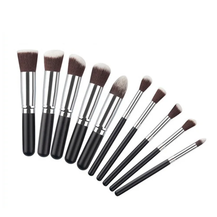 Christmas Hot Selling 10pcs Pieces Black Makeup Brushes Custom Logo Handle Makeup Brush Set, Customized color
Christmas Hot Selling 10pcs Pieces Black Makeup Brushes Custom Logo Handle Makeup Brush Set, Customized color