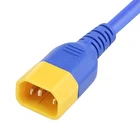 3 Pin PLUG IEC Electric Extension Cable Female To Male AC Computer C13 C14 Connector Power CordS