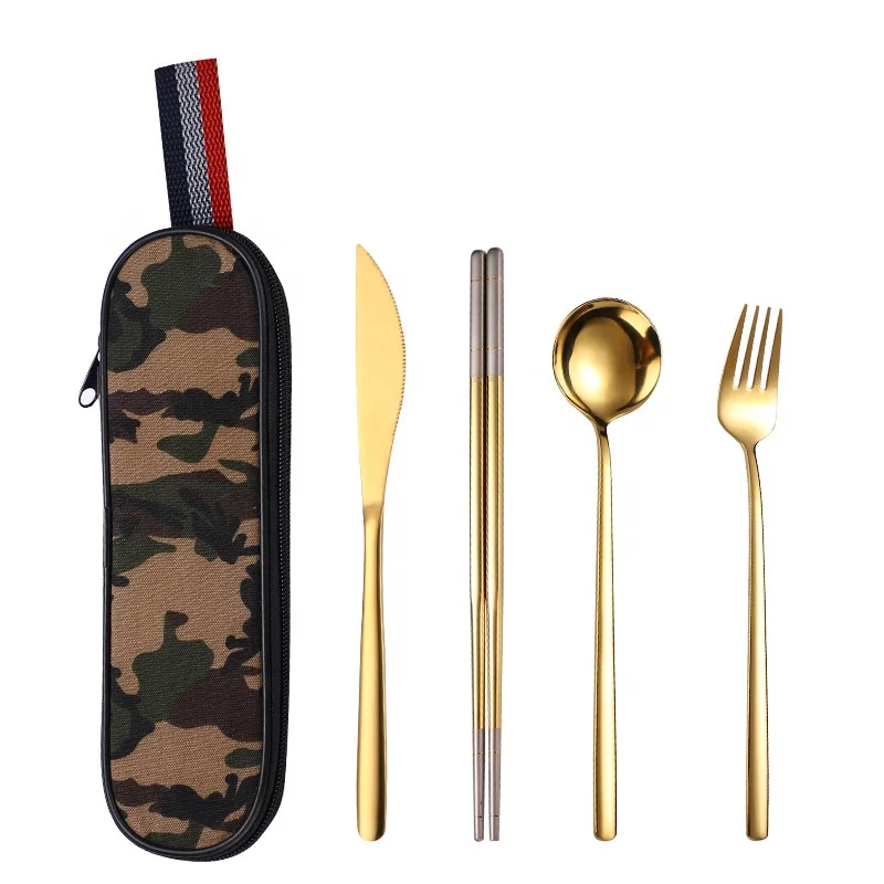 4PCS/Set Stainless Steel Cutlery Set Useful Travel Picnic Children's School Tableware High Quality Dinnerware Set
4PCS/Set Stainless Steel Cutlery Set Useful Travel Picnic Children's School Tableware High Quality Dinnerware Set