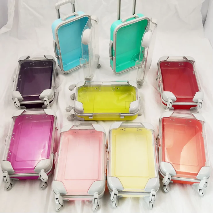 2020 Private label Two Pairs Set Cute Mini Luggage Suitcase 3D Mink Eyelash Packaging Case 25MM Eyelashes Box
2020 Private label Two Pairs Set Cute Mini Luggage Suitcase 3D Mink Eyelash Packaging Case 25MM Eyelashes Box