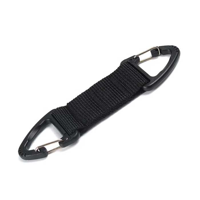 Double Buckle Point Outdoor Tactical Nylon Webbing Hanging Backpack Triangle Buckle Multifunctional Carabiner
Double Buckle Point Outdoor Tactical Nylon Webbing Hanging Backpack Triangle Buckle Multifunctional Carabiner