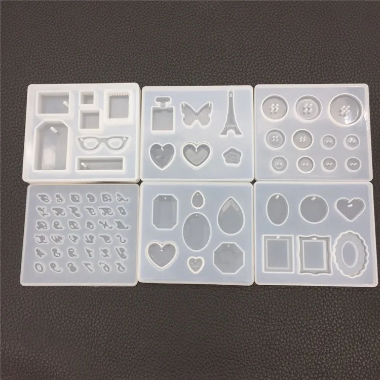 Epoxy resin silicone button mould necklace number letter resin silicone mold for DIY Jewelry pendant making, White
Epoxy resin silicone button mould necklace number letter resin silicone mold for DIY Jewelry pendant making, White