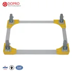 Lightweight stackable aluminium alloy moving dolly plastic dolly with 4 wheels for material handling