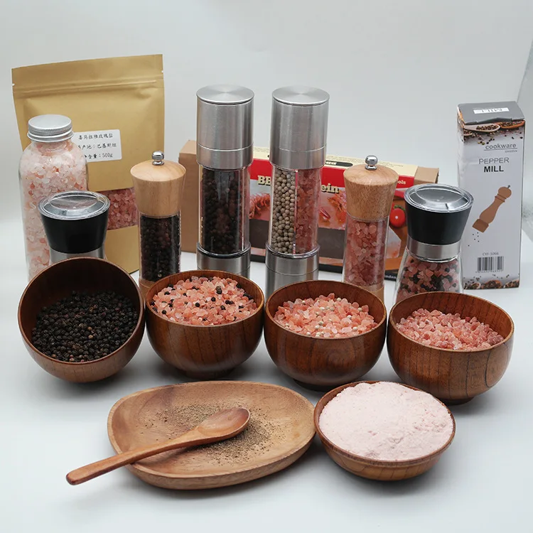M253 Wholesale Stainless Steel Manual Pepper Salt Grinder Bottle 3 Styles Dual Sides Grinder Bottle Salt & Pepper Mills
M253 Wholesale Stainless Steel Manual Pepper Salt Grinder Bottle 3 Styles Dual Sides Grinder Bottle Salt & Pepper Mills