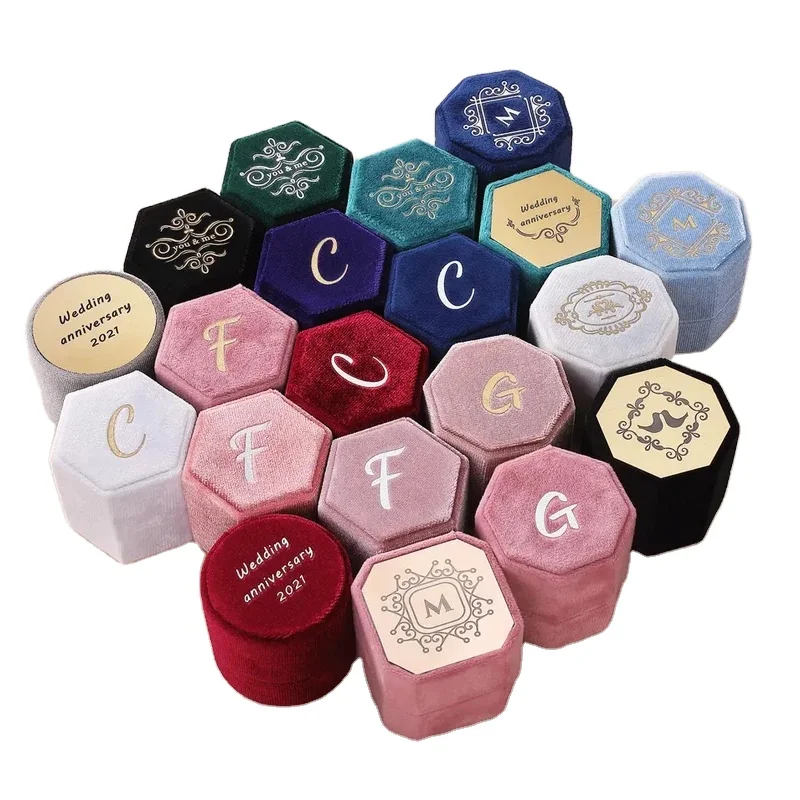 Zebo promotion price jewelry hexagon packaging storage small ring display box jewelry wedding ring velvet box
Zebo promotion price jewelry hexagon packaging storage small ring display box jewelry wedding ring velvet box