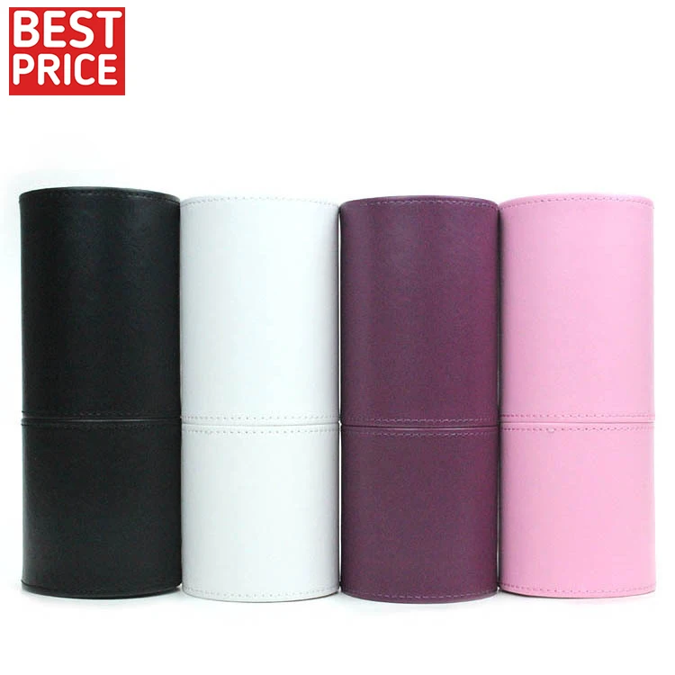 Custom Classic Makeup Brush Set Storage Container Holder High Quality Pu cup holder Cosmetic Makeup Brush Cylinder Holder, Pink/white/black/wine red
Custom Classic Makeup Brush Set Storage Container Holder High Quality Pu cup holder Cosmetic Makeup Brush Cylinder Holder, Pink/white/black/wine red