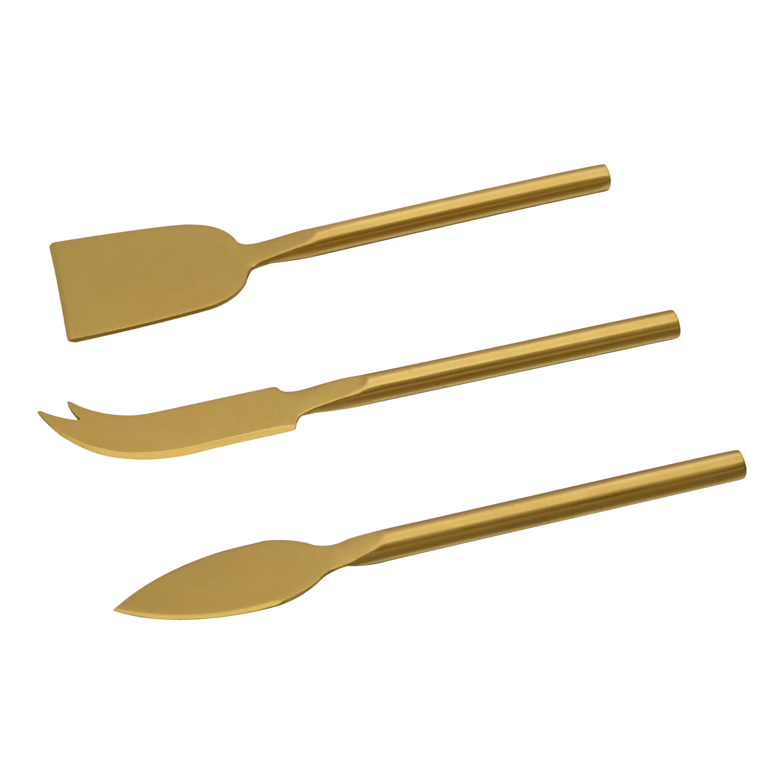 Jaswehome 3pcs Gold Plated Stainless Steel Cheese Knife Set Titanium Knife Wedding Cake Knife Cheese Slicer Cutter Cheese tools
Jaswehome 3pcs Gold Plated Stainless Steel Cheese Knife Set Titanium Knife Wedding Cake Knife Cheese Slicer Cutter Cheese tools