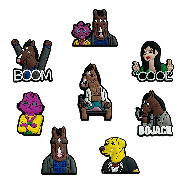 BOOM Series Shoe Charms Decorations for Clog Rubber Shoe Accessories BOjack Designer shoes Croc Charms
BOOM Series Shoe Charms Decorations for Clog Rubber Shoe Accessories BOjack Designer shoes Croc Charms