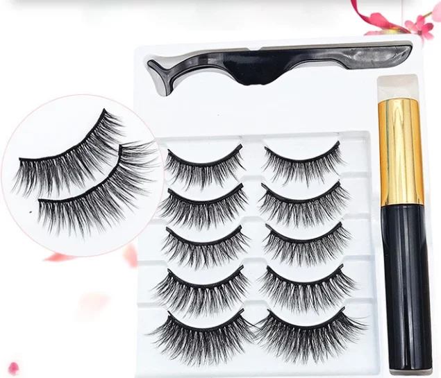3d magnetic 5 magnets false eyelashes eyeliner kit with tweezers sell only empty eyelash packaging box
3d magnetic 5 magnets false eyelashes eyeliner kit with tweezers sell only empty eyelash packaging box