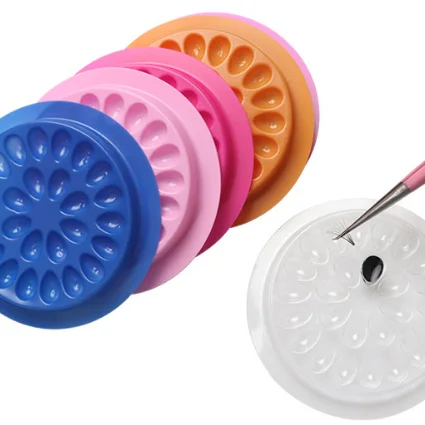 OEM Eyelash Glue Holder Adhesive Pallet Make Up Tool Eyelash Glue Pads for Eyelash Extensions, Pink/white
OEM Eyelash Glue Holder Adhesive Pallet Make Up Tool Eyelash Glue Pads for Eyelash Extensions, Pink/white