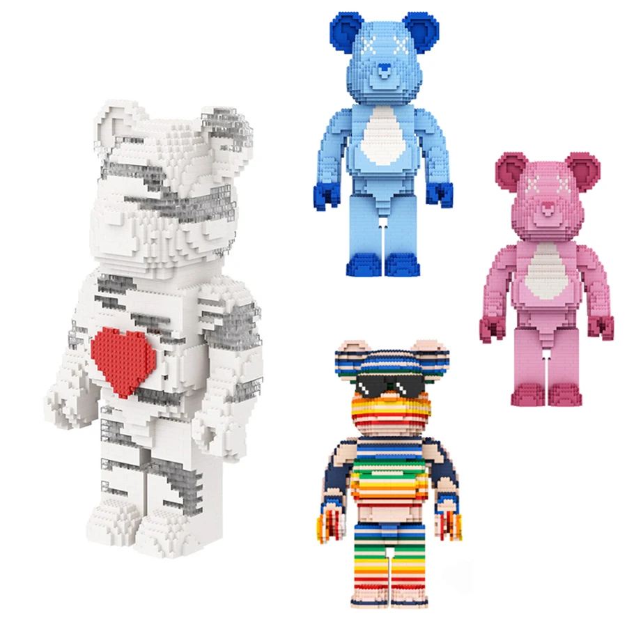 DropShipping Compatible DIY Bricks Toys Action Figures 70cm 1000% Bearbricks Building Blocks For Home Store Decor
DropShipping Compatible DIY Bricks Toys Action Figures 70cm 1000% Bearbricks Building Blocks For Home Store Decor