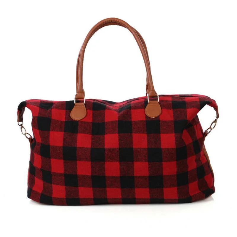 classic and timeless buffalo plaid overnight bag 1001405 large capacity weekender travel bag high quality shopping bag, Black/red plaid leopard
classic and timeless buffalo plaid overnight bag 1001405 large capacity weekender travel bag high quality shopping bag, Black/red plaid leopard