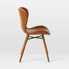 Wholesale Cheap Modern Wood New Design High Quality Hard Faux Leather Dining Chair for Restaurant