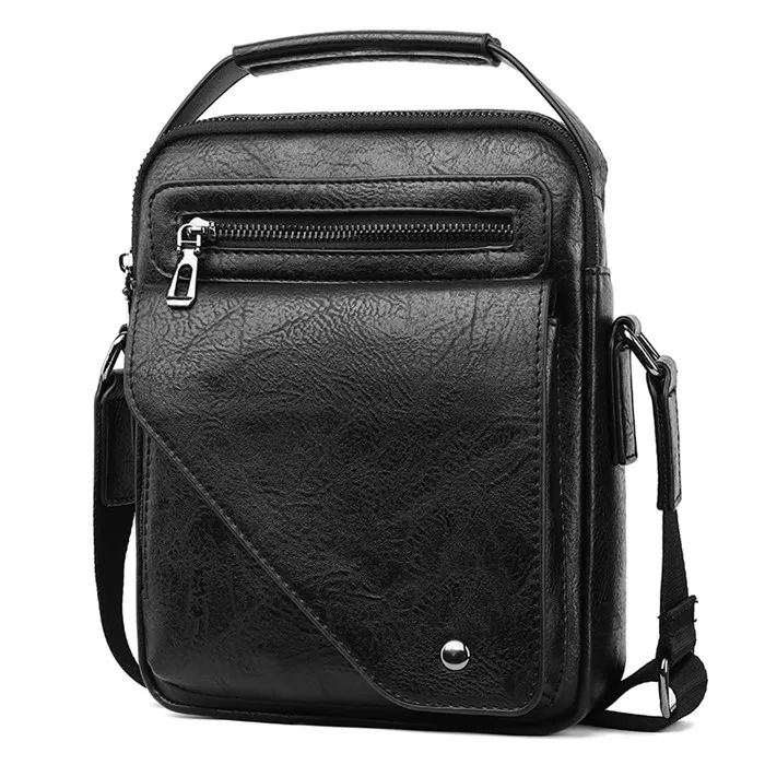 Brand Logo Custom Wholesale Men's Bag Fashion Black Hand Bag Business Man PU Leather Shoulder Bag
Brand Logo Custom Wholesale Men's Bag Fashion Black Hand Bag Business Man PU Leather Shoulder Bag