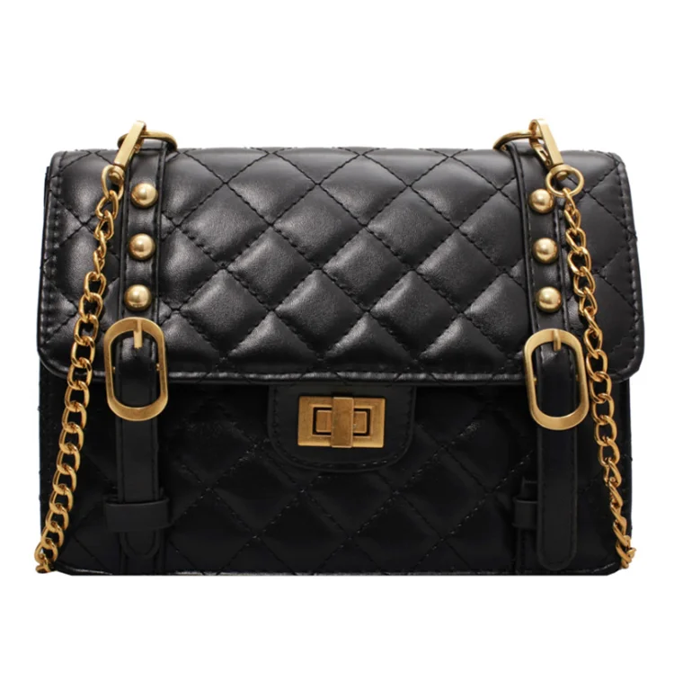 Wholesale new diamond chain bag retro single shoulder crossbody bag, Blue, black, brown
Wholesale new diamond chain bag retro single shoulder crossbody bag, Blue, black, brown