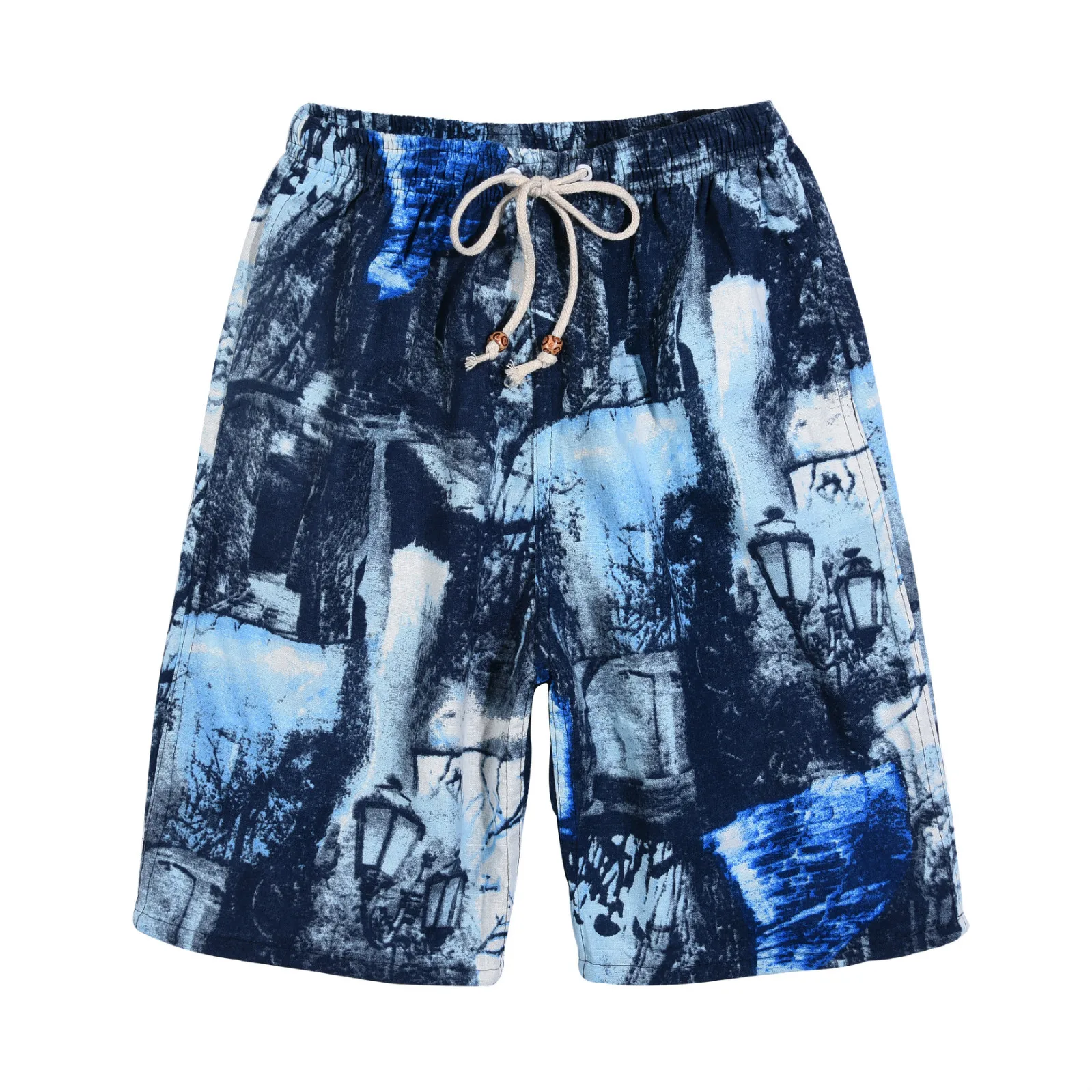 Summer Cotton and Linen Printed Pants Casual Sports Loose Large Size Quick-drying Shorts Thin Men's Beach Pants, Customized color
Summer Cotton and Linen Printed Pants Casual Sports Loose Large Size Quick-drying Shorts Thin Men's Beach Pants, Customized color