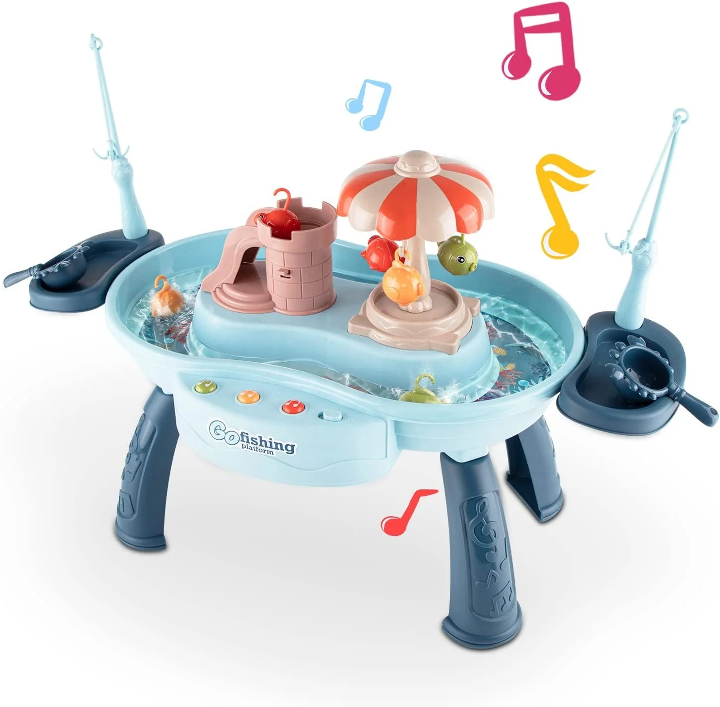 Educational Toy Fishing Game Water Table for Toddlers 1-3 | Small Water Play Table for Kids Fishing Toys
Educational Toy Fishing Game Water Table for Toddlers 1-3 | Small Water Play Table for Kids Fishing Toys