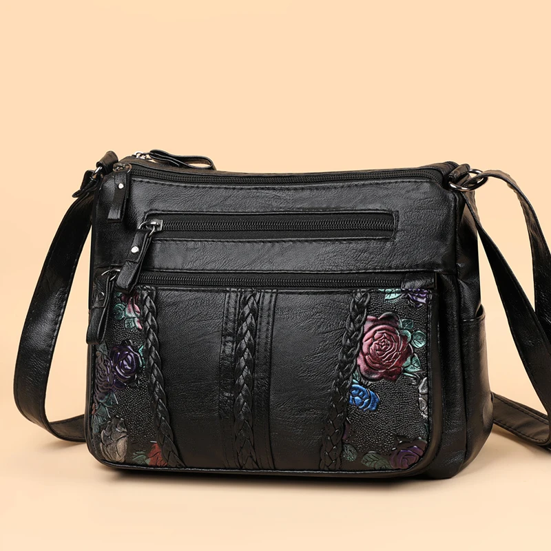 High Quality Designer Luxury Fashion Handbags Soft Leather Women Shoulder Messenger Bags
High Quality Designer Luxury Fashion Handbags Soft Leather Women Shoulder Messenger Bags