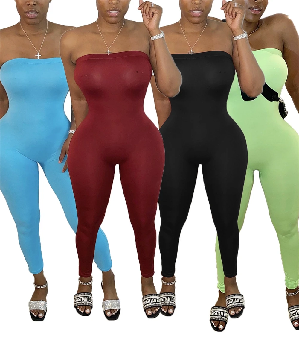 EB-20022716 Cold Shoulder Women Jumpsuit Solid Color Bodysuits Sportswear Women Jumpsuit 2021 Spring Summer Clothing
EB-20022716 Cold Shoulder Women Jumpsuit Solid Color Bodysuits Sportswear Women Jumpsuit 2021 Spring Summer Clothing