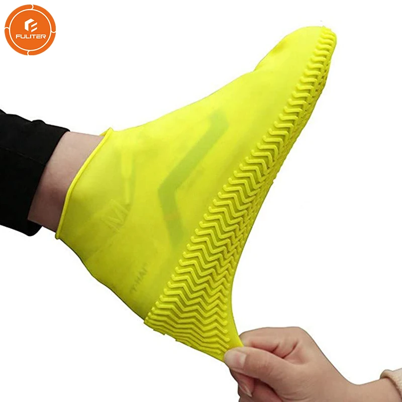 Waterproof Anti-slip TPE Rubber Rain Boot Cover Rainproof Wear-resistant Bottom Rain Boots Foot Cover, Multicolors
Waterproof Anti-slip TPE Rubber Rain Boot Cover Rainproof Wear-resistant Bottom Rain Boots Foot Cover, Multicolors