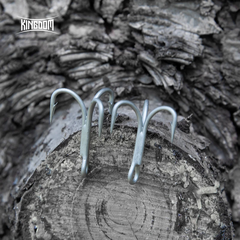 Fishing Hook 9626 High Quality Carbon Steel Hot Selling Black and Sliver Fishing Hook Fresh Saltwater Treble Hooks, 2 colors
Fishing Hook 9626 High Quality Carbon Steel Hot Selling Black and Sliver Fishing Hook Fresh Saltwater Treble Hooks, 2 colors