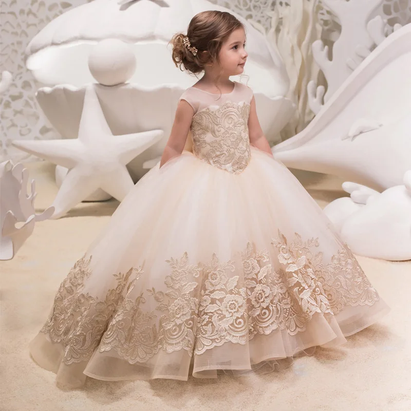 L108 Flower Girl European And American Trailing Lace Dress New Children's Sleeveless Catwalk Princess Dress
L108 Flower Girl European And American Trailing Lace Dress New Children's Sleeveless Catwalk Princess Dress